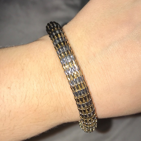Silver and Gold Lia Sophia Bracelet - Picture 1 of 3